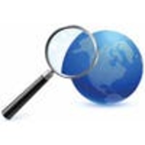 Globe magnify glass