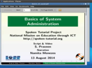 Basics of system administration small