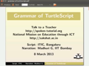 Grammar of turtlescript small